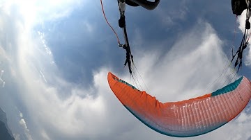 Advance Iota DLS self SIV fourth flight - spiral rapid exit, stall, spins and wingovers.