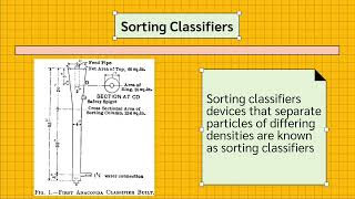 Gravity Sedimentation Process