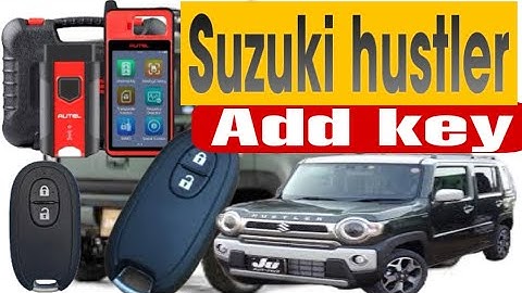 Suzuki hustler add key autel km100 #autel #vvdi#xhorse