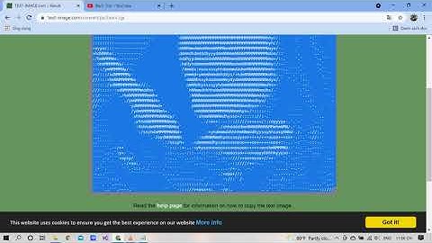 Trend tiktok mới nhất text Image  into ASCII