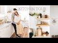 Kitchen tour  decor  organization tips