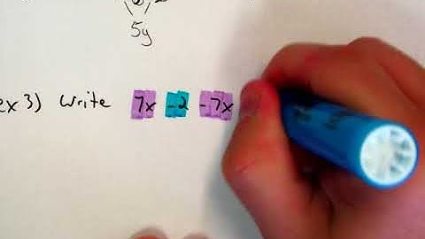 7th - Ch. 5 Lesson 5: Simplify Algebraic Expressions