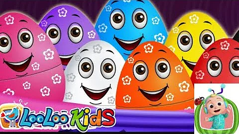 Surprise Eggs Wildlife Toys | Learn Wild Animals & Animal Sounds | ChuChu TV Surprise For Kids