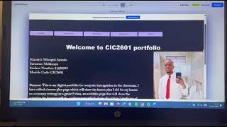 CIC2601 Reflection video 