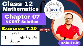 Class 12 Mathematics | Integrals | Chapter 7 | Ex 7.10 Q 11 I NCERT SOLUTION | Integration |