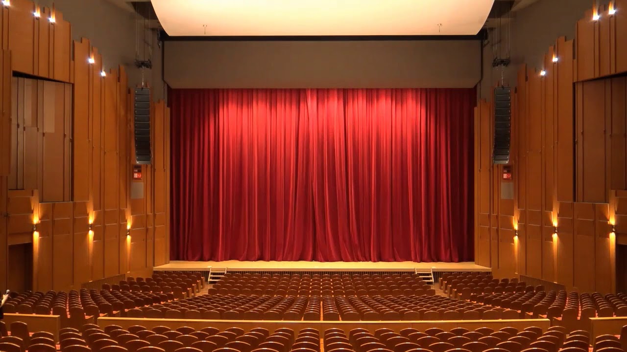 ウェスタ川越大ホールのオペラカーテン 8倍速 Youtube