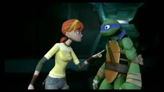 TMNT 2012 - April and Leo moments