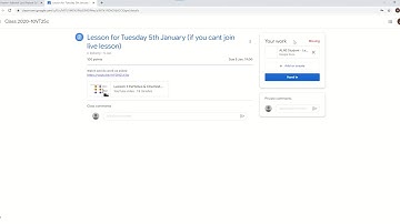 Google Classroom for Students. Part 2 - Submitting work