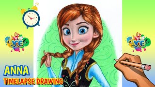 Anna - Timelapse Drawing by Joe