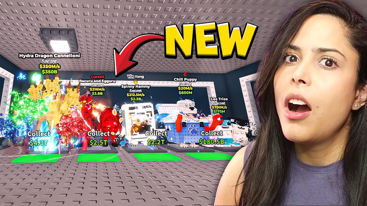 WORLD'S FIRST TO GET HYDRA DRAGON + ALL 8 NEW BRAINROTS IN STEAL A BRAINTROT!