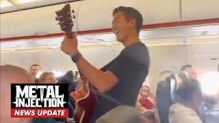 Completely Unbearable: A Worship Band Played On A Plane | Metal Injection