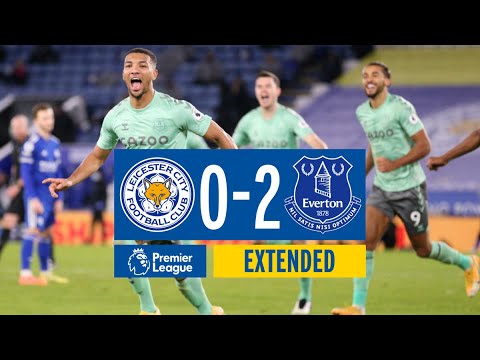 EXTENDED HIGHLIGHTS: LEICESTER CITY 0-2 EVERTON