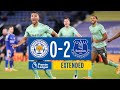 EXTENDED HIGHLIGHTS: LEICESTER CITY 0-2 EVERTON