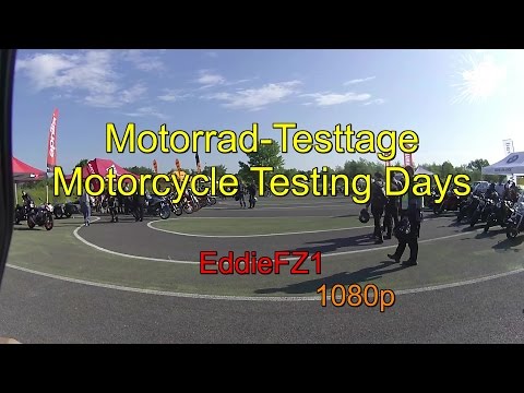 Motorrad-Testtage -- Motorcycle Testing Days