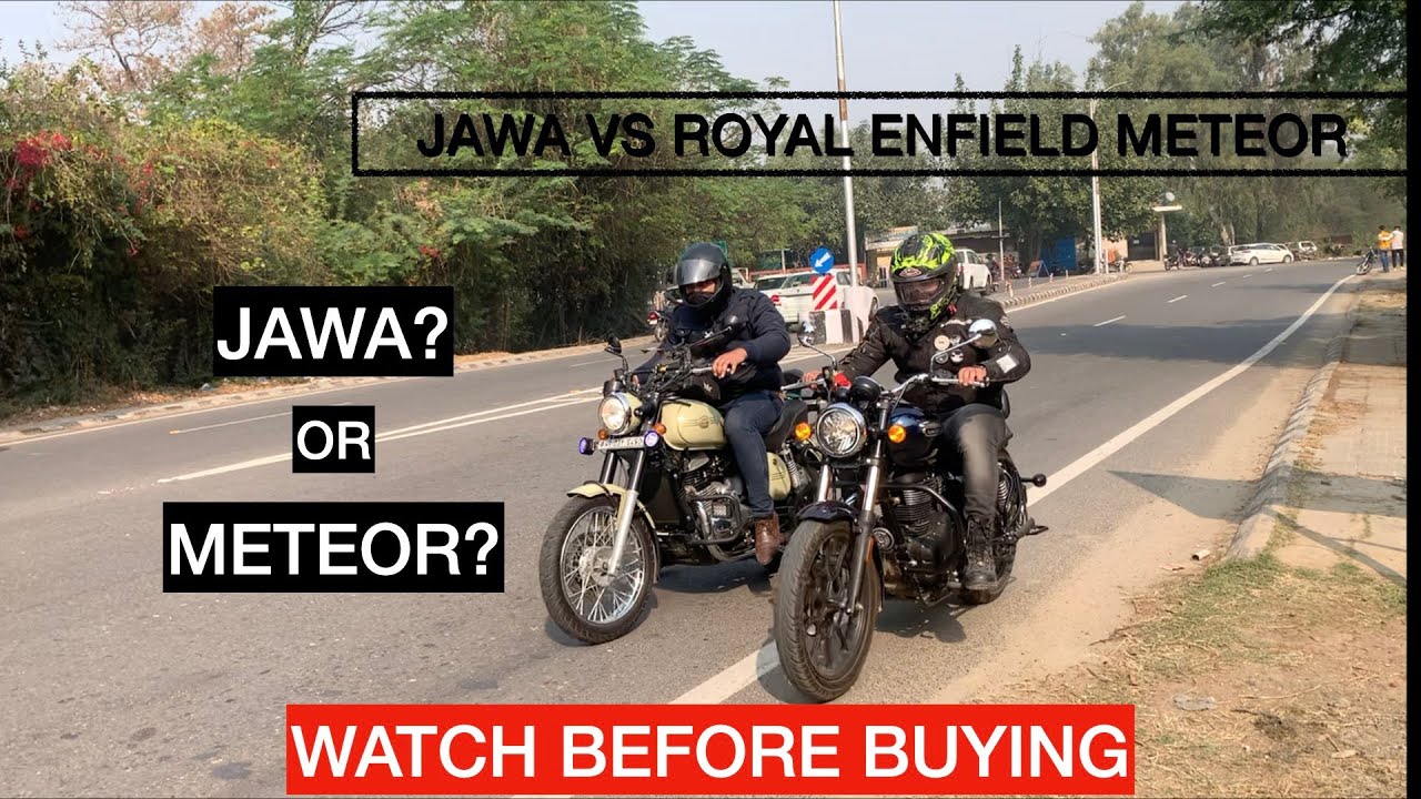 Royal Enfield Meteor 350 | VS | Jawa 42 | Drag Race | Comparison Video