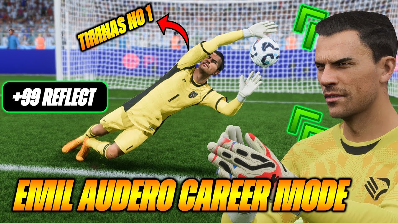 EMIL AUDERO CAREER MODE - MIMPI KIPER TIMNAS INDONESIA UNTUK BERMAIN DI PIALA DUNIA