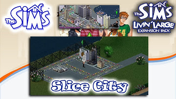 The Sims 1 Slice City Mod Base Game