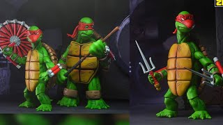 New Neca TMNT Teenage Mutant Ninja Turtles figures 40 year 2 pack
