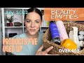 PRODUCT EMPTIES JULY 2022 | Beauty Products I&#39;ve used up | UK Faves for 40 plus