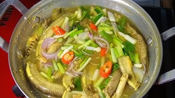 Đặc sản miền tây, cá chạch kho nghệ mềm ngon màu vàng đẹp 