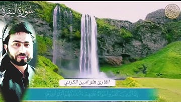 تلاوة في غاية الجمال بمقام كرد سورة البقرة هلو امين الكردي دەنگێکی ئارام کەرەوە هەڵۆئەمین