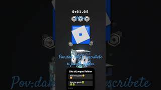 Dale like y suscríbete si juegas Roblox