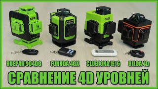 :  4D   FUKUDA 4D vs HUEPAR 4D vs CLUBIONA 4D vs HILDA 4D. 