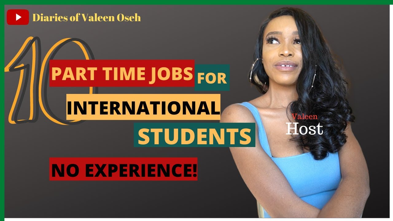 10 Part time jobs in the USA for international students with No ...