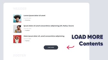 Load More Button Javascript