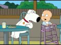 Family Guy Brian Yells At Baby At Denny S