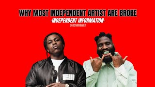 Why Are MOST Artist BROKE? l #IndependentInformation