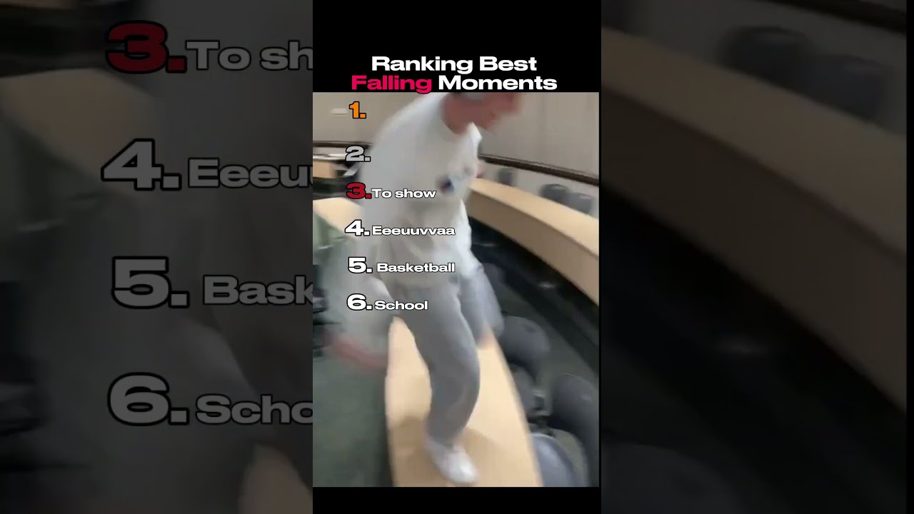 Ranking Best Falling Moments