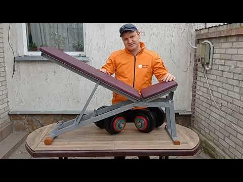 Скамья для жима лежа своими руками - YouTube