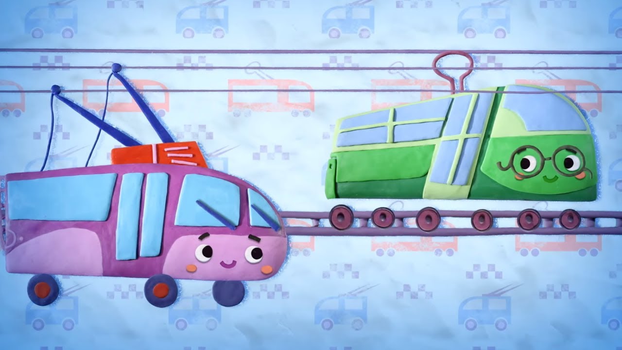 Learn with Claymotions – Vehicles 🚗 Toddler Learning 😜 Learning Cartoons for Kids