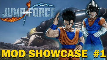 Jump Force Mod Showcase #1 - No HUD Toggle, Gohan, Vegito
