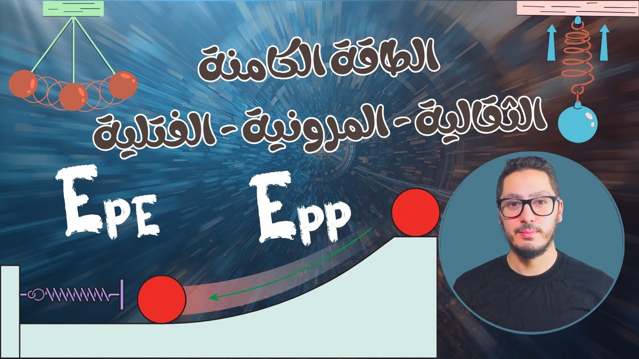 شرح الطاقة الكامنة من الصفر للاحتراف💪💡 | الثقالية، المرونية، الفتلية | ثانية ثانوي