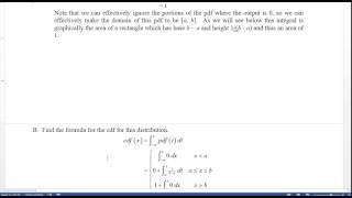 Calculus 7.13 PDF to and from CDF