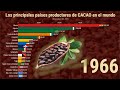 Los principales países productores de CACAO en el MUNDO