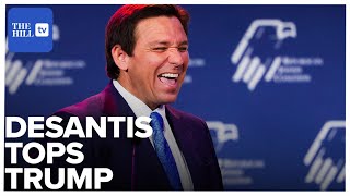 DeSantis Tops Trump By 23 Points Among Republicans In New Poll