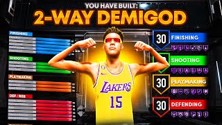 *NEW* 2-WAY DEMIGOD BUILD IS THE BEST BUILD IN NBA 2K23! OVERPOWERED DEMIGOD BUILD! Best Build 2k23