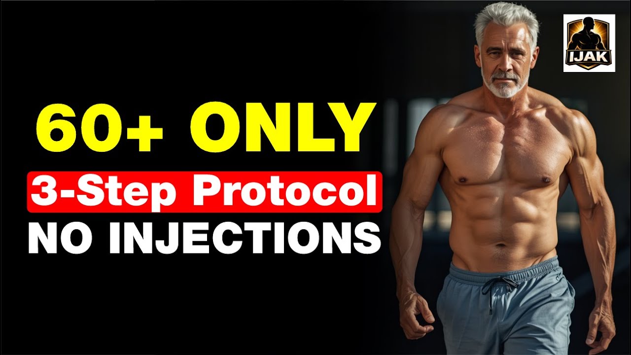 Men Over 60: Boosting Testosterone | The 3-Step Protocol Elite Use (No Injections)