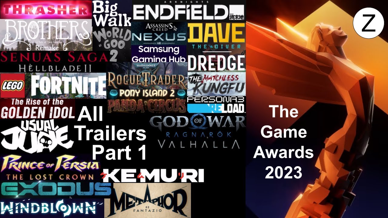 The Game Awards 2023: The 9 Most Exciting Trailers