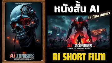 หนังสั้นเอไอ ไม่มีบทสนทนา Speed Train of AI Zombies : ด่วนนรก เอไอซอมบี้ AI Short Film 03 #จินตกาลAi
