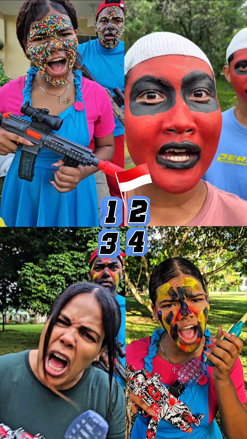 Komando Latihan Pertempuran⚔️? #viral #comedy #funny #mood #war #komando #pertempuran #soldier
