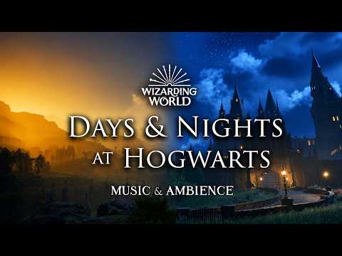 Summer Days & Nights at Hogwarts | Peaceful Harry Potter Music & Ambience | Music & Ambience | 3Hrs
