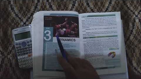 Dynamics Unit #3 Physics Grade #9 Numerical Problems Solved KPK Textbook Syllabus