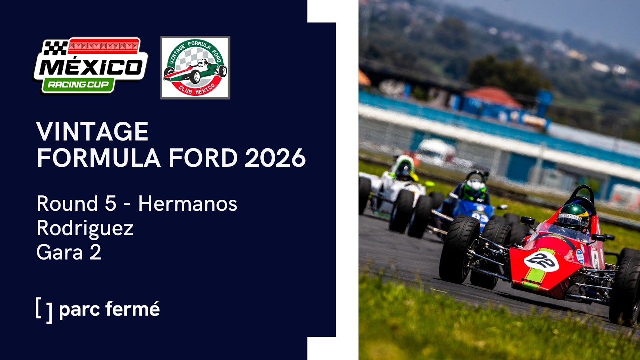 Mexico Racing Cup 2026 – Vintage Formula Ford | Round 5: Hermanos Rodriguez – Gara 2