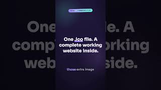 I Stored a Website in a Favicon #Shorts
