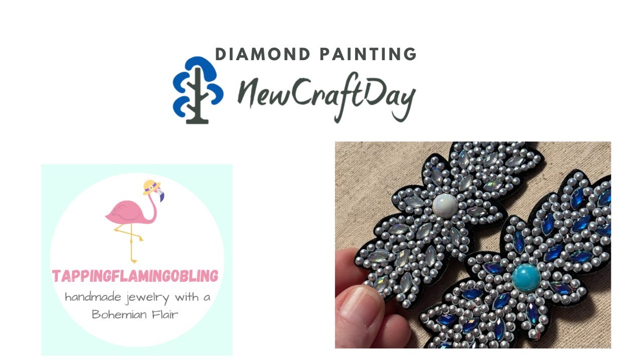 Diamond Painting Hair Clips YouTube