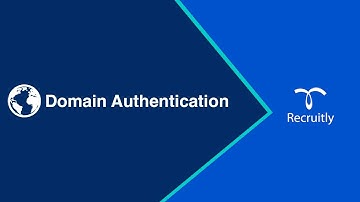 Domain Authentication